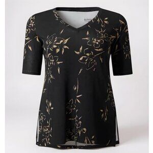 TORRID Super Soft V-Neck Side Slit Tunic Tee NWT Size 2X